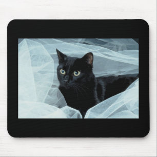 Black Cat Mousepad
