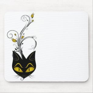 Black Cat Mousepad