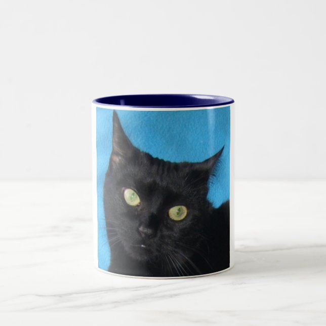 Black Cat Mug (Center)