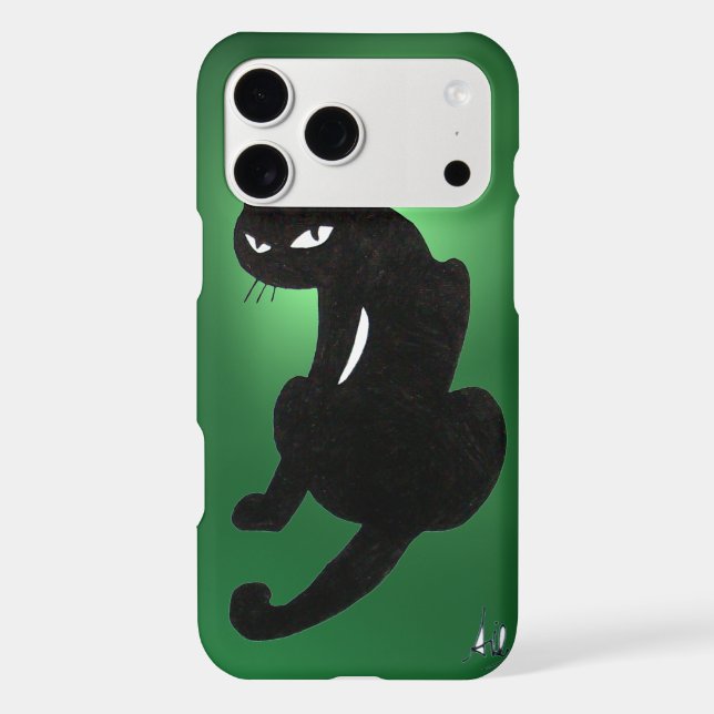 BLACK CAT NINJA jade green (Back)