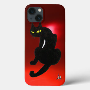 BLACK CAT NINJA Red Ruby iPhone 13 Case