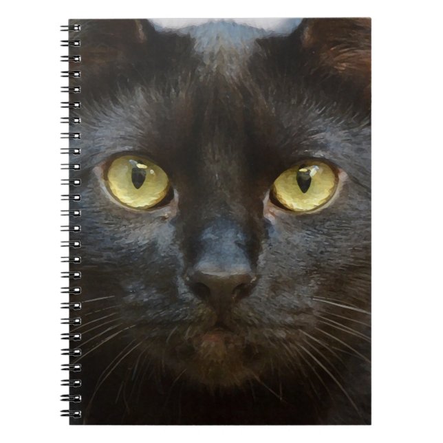 Black cat notebook (Front)