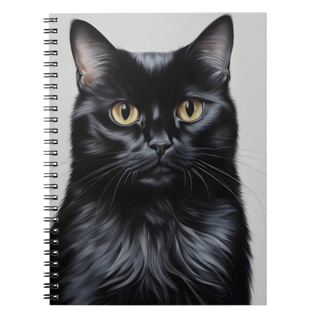 Black Cat Notebook (Front)