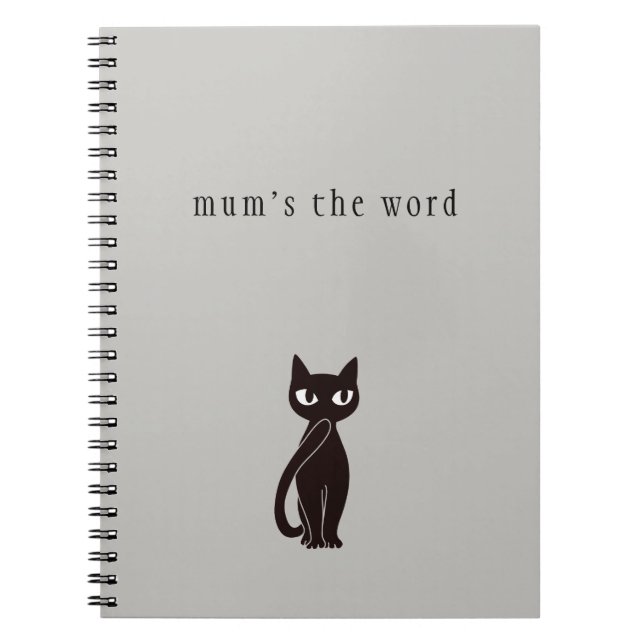 Black Cat Notebook ver.2 (Front)