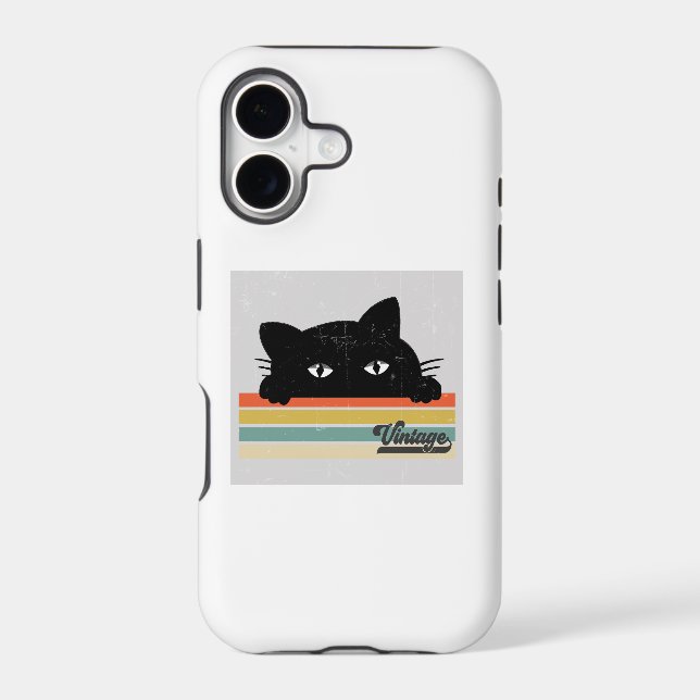 Black Cat Peeking  (Back)