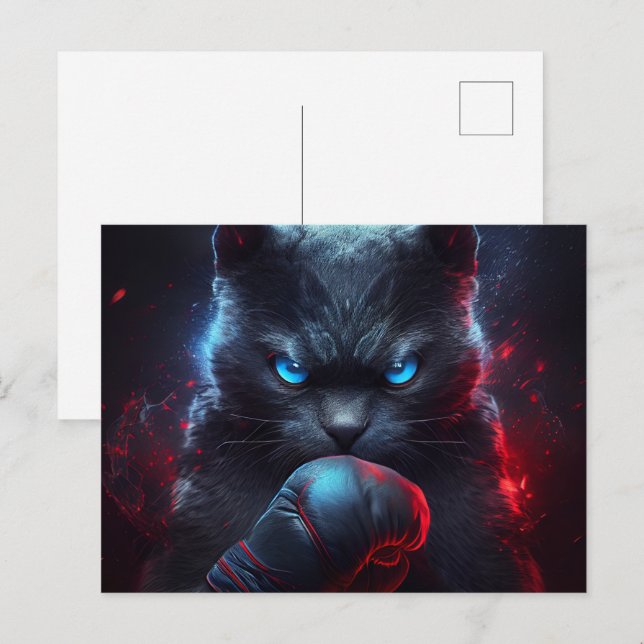 Black Cat Postcards (Front/Back)