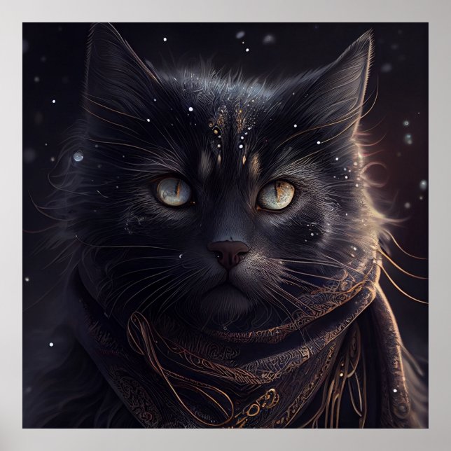 Black Cat Poster (Front)