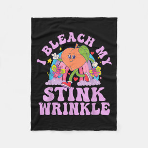 Black Cat Pushing Christmas Tree Funny Cat What Me Fleece Blanket