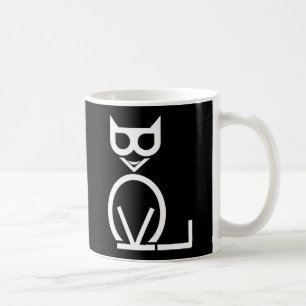 Black Cat Puzzle Mug