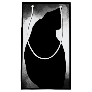 Black Cat Silhouette  Gift Bag