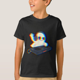 Black Cat Skeleton Hand Boop Halloween Cats Lover T-Shirt