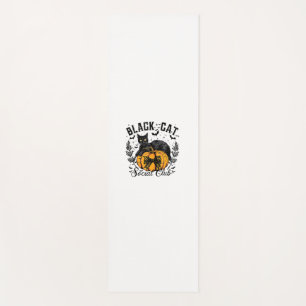 Black Cat Social Club, Halloween, Coquette, Gothic Yoga Mat