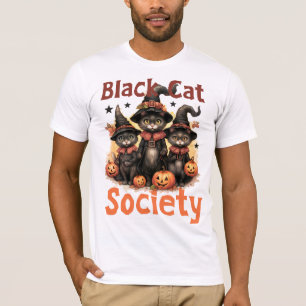 Black Cat Society T-Shirt