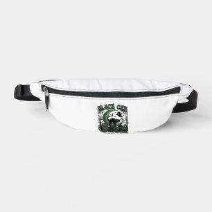 Black Cat Special Love Haloween Crescent Moon Ghos Fanny Pack