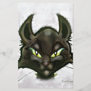 Black Cat Stationery