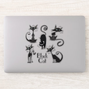 Black Cat Stickers
