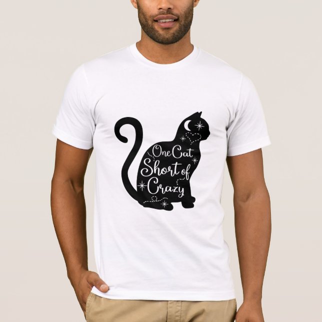 Black Cat T-shirt (Front)