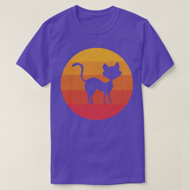 Black Cat T-Shirt (Design Front)