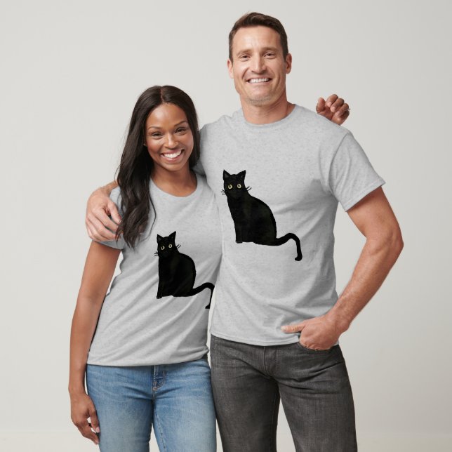 Black CAT T-Shirt (Unisex)