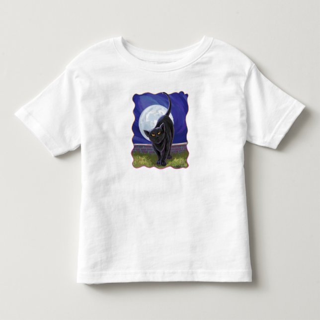 Black Cat T-Shirts (Front)