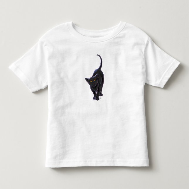 Black Cat T-Shirts (Front)