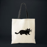 Black Cat Tote Bag<br><div class="desc"></div>