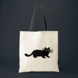 Black Cat Tote Bag<br><div class="desc"></div>
