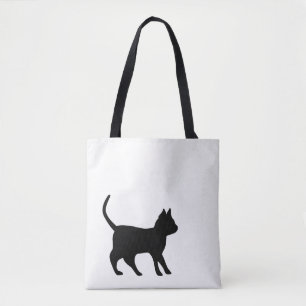 Black Cat Tote Bag