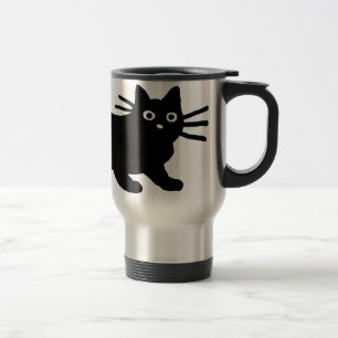 Black Cat Travel Mug