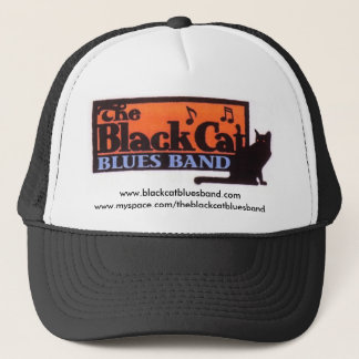 Black Cat Trucker Hat