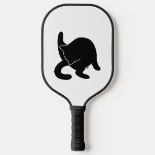 Black Cat Versus Humans mp Pickleball Paddle