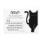 Black Cat Wedding RSVP