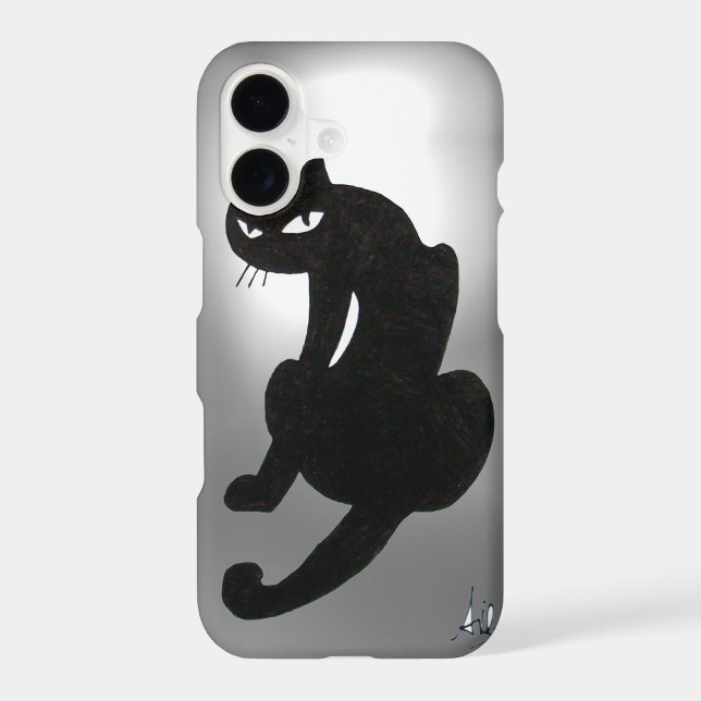 BLACK CAT white (Back)