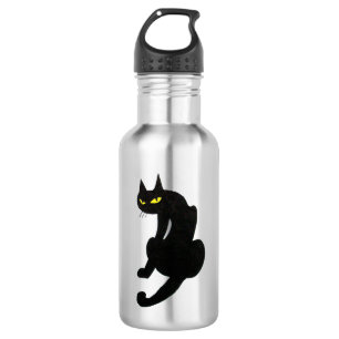 BLACK CAT  white 532 Ml Water Bottle