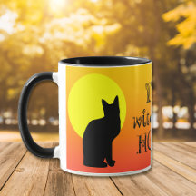 Black Cat Witching Hour Halloween