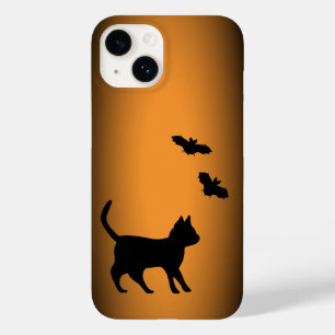 Black Cat with Bat Case-Mate iPhone 14 Case