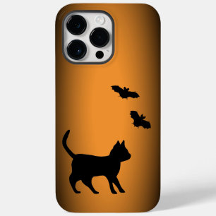 Black Cat with Bat Case-Mate iPhone 14 Pro Max Case