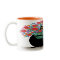 Black Cat with flowers