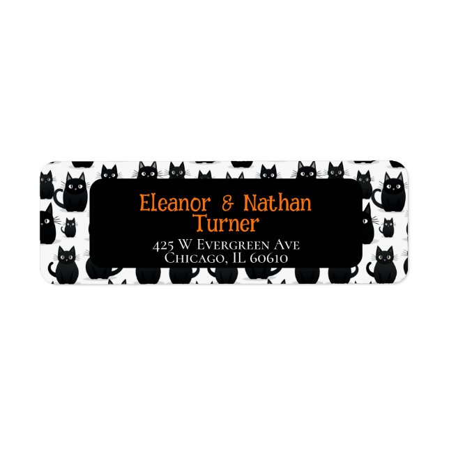 Black Cats Custom Halloween (Front)