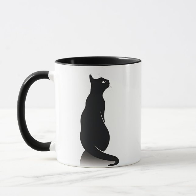 Black Cats Mug (Left)