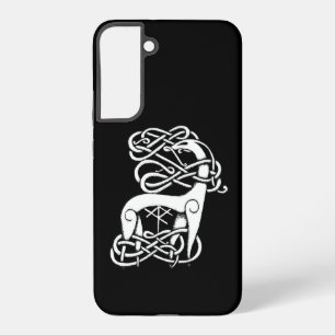 Black Celtic/Nordic deer Samsung Galaxy Case