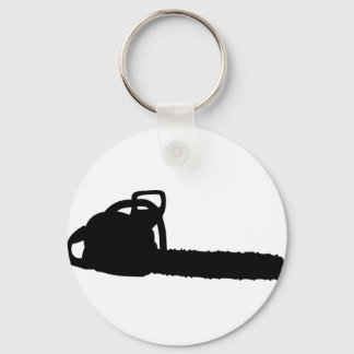 black chainsaw keychain