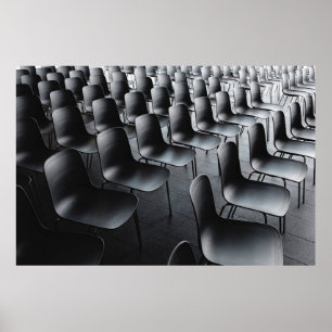 BLACK CHAIR LOT POSTER