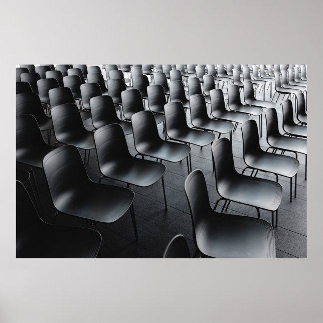 BLACK CHAIR LOT POSTER (Front)