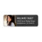 Black Chalkboard Graduate Photo Return Address