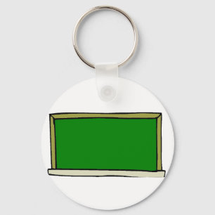 Black Chalkboard Keychain