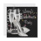 Black Champagne High Heels Bachelorette Party