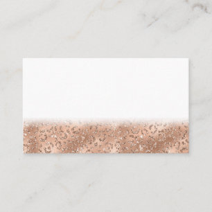 Black Cheetah Leopard Skin Print Pattern Animal Loyalty Card