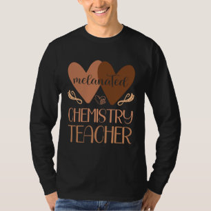 Black Chemistry Teacher Black History Women Africa T-Shirt