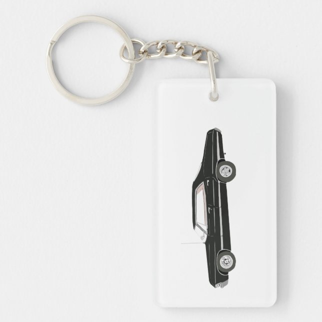 Black Chevy Impala Keychain (Front)